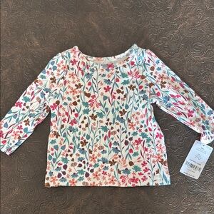 Carters Floral Shirt NWT